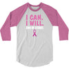 I can. I will. End of story 3/4 Sleeve Shirt