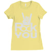 rock you Ladies Fitted T-Shirt