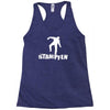 schranz dj , hacke, musik Racerback Tank