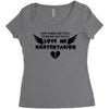 Love Me XXXTentacion Women's Triblend Scoop T-shirt