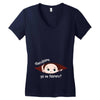 Disculpame Ya Es Febrero? Women's V-Neck T-Shirt