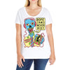 dope jams zombie Ladies Curvy T-Shirt