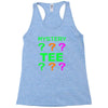 mystery tee shirt random funny cheap t shirt pop culture hipster graph Racerback Tank