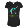 be different Maternity Scoop Neck T-shirt