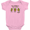 become a ninja turtle Baby Bodysuit
