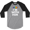 I Am With Him 3/4 Sleeve Shirt