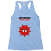 Superhero On The Way Racerback Tank
