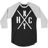 nyhc new york hardcore funny 3/4 Sleeve Shirt