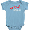 verbs Baby Onesie