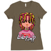 lil pump  eskeetit Ladies Fitted T-Shirt