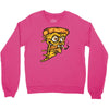 pizza smoking Crewneck Sweatshirt