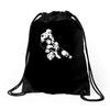 brazilian jiu jitsu or bjj Drawstring Bags