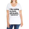 i like cooking Ladies Curvy T-Shirt