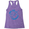 save the narwhales Racerback Tank