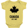 Canada Established 1867 Baby Bodysuit