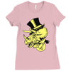 triceratop hat Ladies Fitted T-Shirt