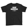 i beat anorexia Youth Tee