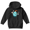 pluto is on vacations Youth Hoodie