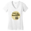 im a classic 60th birthday gifts Women's V-Neck T-Shirt