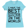 sister joke Ladies Fitted T-Shirt
