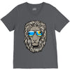 summer lion V-Neck Tee