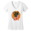 boxers and donuts Women's V-Neck T-Shirt
