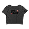 blessed mommy  flower Crop Top