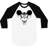 dead mickey mouse halloween 3/4 Sleeve Shirt