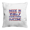 made in 1967 50 years of being awesome Throw Pillow