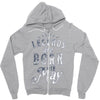 legends are born in may funny Zipper Hoodie