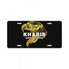 khabib gold eagle License Plate