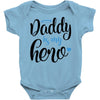 Daddy is my Hero Baby Boy Baby Bodysuit