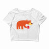 bearly awake Crop Top