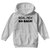 real men go bald Youth Hoodie