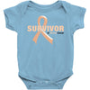 Survivor Of Uterine Cancer Baby Bodysuit