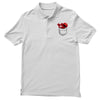 Cookie Monster Elmo Pocket Polo Shirt