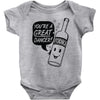 vodka dancer Baby Onesie