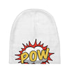 POW! Funny Explosion Cartoon Baby Beanies