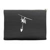 uh 1 huey air attack helicopter vinyl decal fire fighting cdf usfs Accessory Pouches