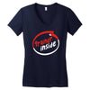 trainer inside Women's V-Neck T-Shirt