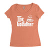 golf father Women's Triblend Scoop T-shirt