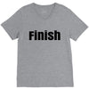 finish V-Neck Tee