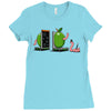 worm magic Ladies Fitted T-Shirt