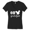 OH You Are so Fine Women's V-Neck T-Shirt