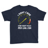 I Don't Care How Many Miles Per Gallon Youth Tee