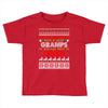 santa only comes once a year gramps is always here to cheer Toddler T-shirt