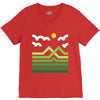 mountain V-Neck Tee