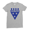 vote pizza best trending Ladies Fitted T-Shirt