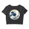 the great wave off sound Crop Top