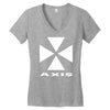 axis records Women's V-Neck T-Shirt